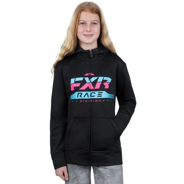Youth Race Division Tech Zip Hoodie